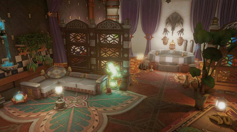 Room 15: Lhamia Witchazel's Arabian Nights